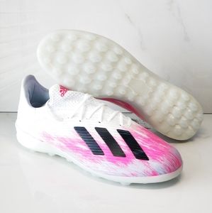 Adidas X 19.1 Turf SHOCK PINK Soccer Shoes Futbol Boots EG6135 Mens RARE